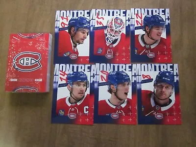 2023-24 Montreal Canadiens Team Issued Hockey Post Card Set (38) • $22.95
