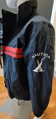 Vintage Nautica Blue And Red  Jacket - Size Medium • $27.99