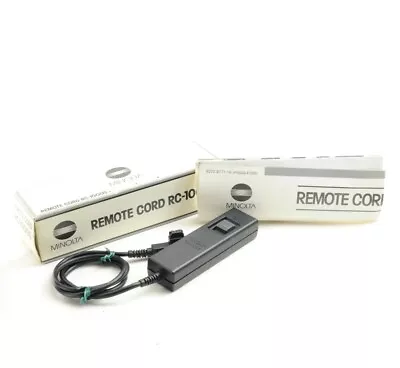 Minolta Maxxum RC-1000 Remote Shutter Release Cord Dimage 7i A1 A2 5D & 7D • $23