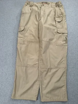 5.11 Tactical Mens Pants Style 74273 - 162  W 36 L 30 Tdu Khaki Cargo Active • $14.99