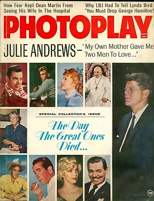 Marilyn Monroe Humphrey Bogart JFK Hayley Mills Photoplay Special Magazine 1967 • $7.99