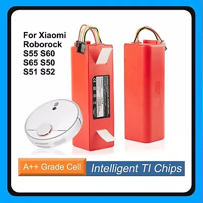 Sener Robotic Vacuum Cleaner Battery For Xiaomi Robot Roborock S50 S51 S55 • $58.90