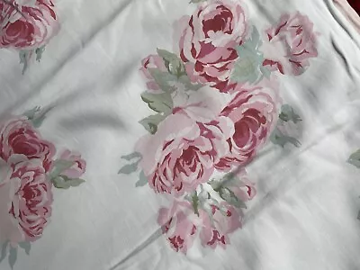 Vintage Laura Ashley Couture  Rose King Size Duvet Cover And 2 Pillow Cases. • £10.50