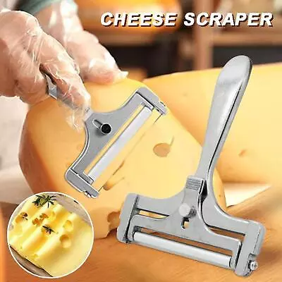 Reusable Cheese Slicer Adjustable Grater Non-Stick Cutter For Home Kitchenware • £5.49