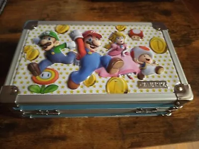 Vaultz Super Mario Bros. Locking Supply Box Pencil Storage Case W/ Keys NEW NWT • $15