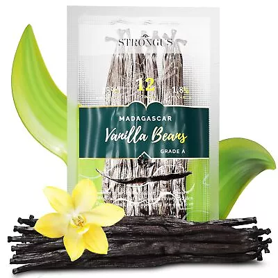 Madagascar Vanilla Beans - Vacuum Sealed Grade A Vanilla Pods - Rich Creamy ... • $23.80