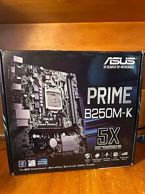 ASUS PRIME B250M-K LGA 1151 Intel Motherboard *SEE DESCR* • $100