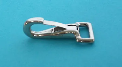 12mm 1/2  Handbag Clasp Lobster Trigger Baby Snap Hook Clip Nickel Nickle Straps • £5.95