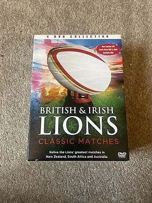 £5 • Buy British & Irish Lions Classic Matches 4 DVD Collection
