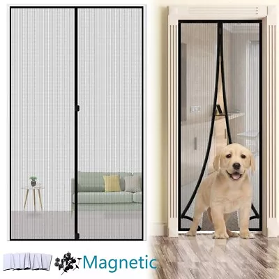 Magnetic Magic Screen Door Mesh Hand-Free Net Mosquito Fly Insect Curtain • $8.74