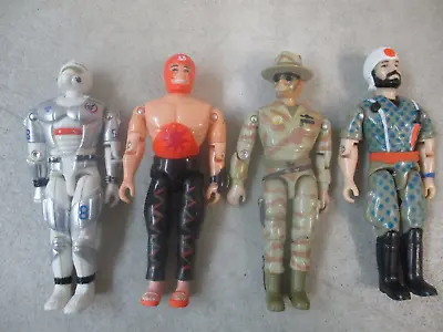 LOT OF 4 80's 90's REMCO LANARD THE CORPS FIGURES • $9.99