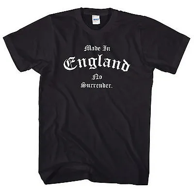 Made In England No Surrender T Shirt St Georges Day Men Women Kids Tee Old L38 • £12.95