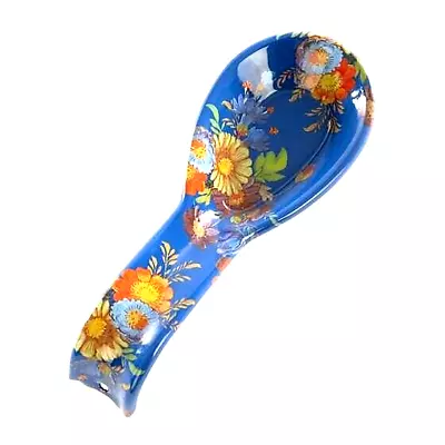 MacKenzie Childs NEW With Tags Flower Market Spoon Rest Lapis. Blue . Great Gift • $59.50