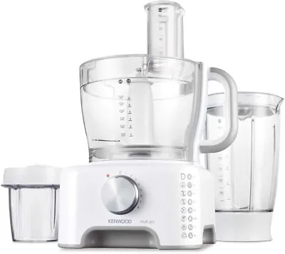 3 Food Processor Liquidiser Blender & Attachments 1000w ✅👌 • £75