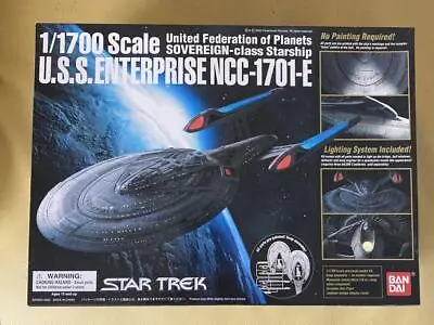$213.98 • Buy Star Trek U.S.S. Enterprise NCC-1701-E 1/1700 Scale Plastic Model From Japan