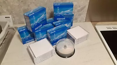 £40 • Buy Maxell BD-R Blu Ray Joblot 73 Discs