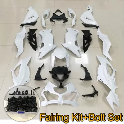 Fairing Kit + Bolst Set For Kawasaki Ninja ZX6R ZX636 2019-2023 Unpainted Body • $274.99