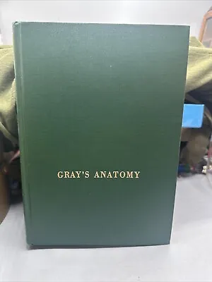 Vintage 1973 Gray's Anatomy - 29th American Edition Lea & Febiger. • $25