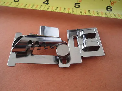 SNAP ON ADJUSTABLE Metal Bias Tape Binder Foot Kenmore Janome Necchi White Juki • $12.75