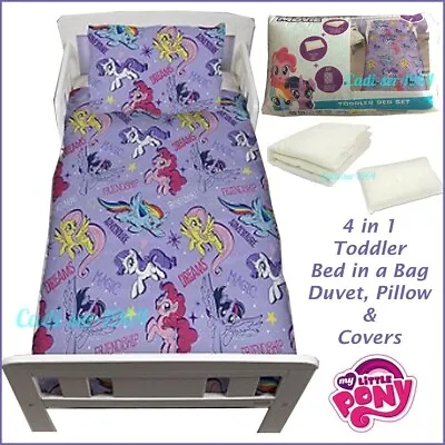 My Little Pony The Movie Toddler Bed Set Children's Bedding Set NEW • £24.99