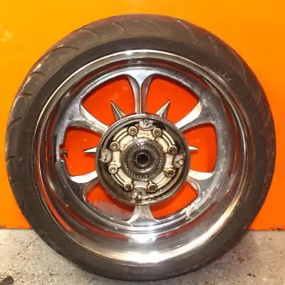 06-09 Suzuki Boulevard M109r Fat Tire Chrome Straight Rear Back Wheel Rim 240/40 • $1125