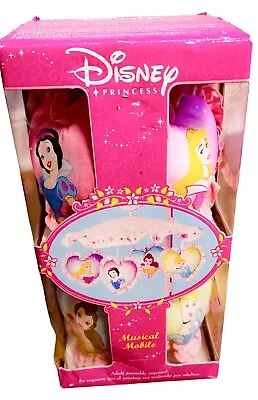 New With Box Vintage Disney Princess Musical Crib Mobile • $30