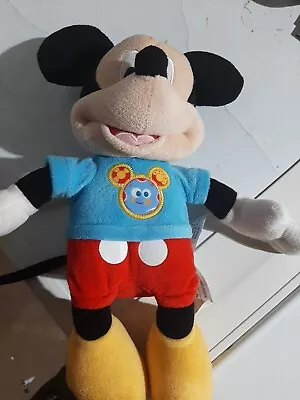 Disney Clubhouse Fun Mickey Mouse Talking Singing 13  Plush Toy Doll Tested. • $7.08