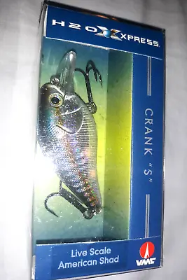 H2O Xpress Crank  S  Live Scale American Shad 2' To 4' Depth • $11.98