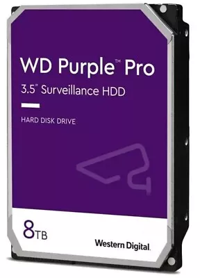 8TB WD 3.5  SATA 6Gb/s Purple SV HDD WD84PURZ • $365