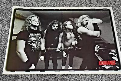 METALLICA Band A3 Size Glossy Mag DOUBLE SIDED Art Poster • £3.99