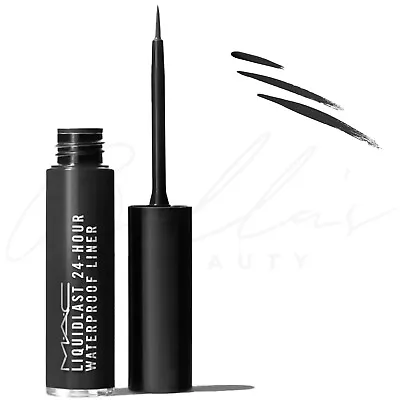 MAC Liquidlast 24-Hour Waterproof Liquid Eyeliner 2.5ml - Point Black *NEW* • £17.99