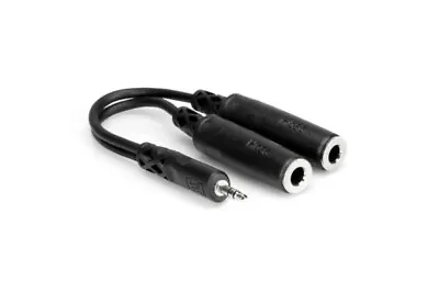 Hosa YMP-233 Y Cable 3.5 Mm TRS To Dual 1/4 In TRSF • £6.14