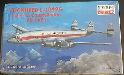 Minicraft Lockheed L-1049G Super-G Constellation Air India Model Kit Super 144 • $24.95