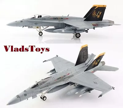 Hobby Master 1/72 F/A-18A USMC VMFA-314 Black Knights VW01 MCAS Miramar HA3562  • $159.95