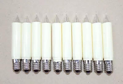 10 X Community Candles 12 V 3 W E10 Christmas Tree Lighting Lights Candle Arches • $6.28