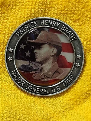 CHALLENGE COIN Medal Of Honor Recipient Hero US Army Patrick Henry Brady  • $49.99
