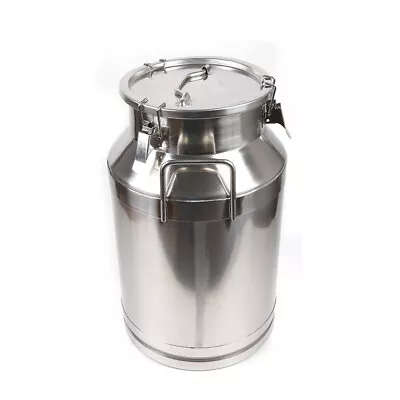 40L/10.56 Gallon 304 Stainless Steel Milk Can - Heavy Duty Milk Jug Milk Bucket  • $99.84