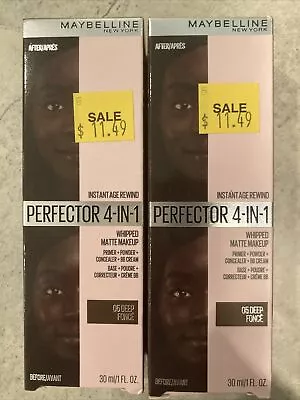 2 Maybelline Instant Age Rewind Perfector 4-In-1 Matte Makeup #05 DEEP • $3.99