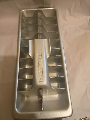 Vintage Frigidaire Quickube Ice Cube Tray Aluminum Quick Release • $5.76