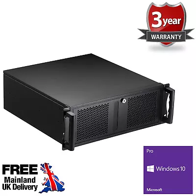 Ultra Fast AMD 9600 Quad Core Gaming PC Desktop Computer R7 8GB 120GB SSD RackV2 • £346.95