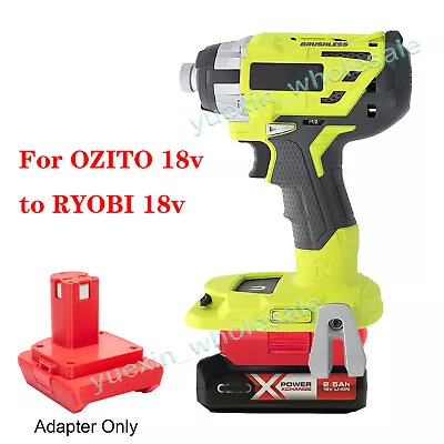 $30.59 • Buy Adapter For OZITO 18V Li-ion Battery Convert To Ryobi 18V Cordless Tools