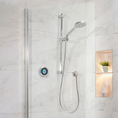 £687.27 • Buy Aqualisa Optic Q Smart Shower Concealed Adjustable Head Gravity Pumped Chrome