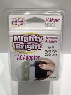 Mighty Bright AC Adapter Charger 36371-TR For Clip-On Lights Power Brand New • $10.89