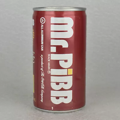 VTG 1970s Mr. Pibb Soda Pop Can 12oz (354ml) All-Aluminum Zanesville Ohio • $11.95