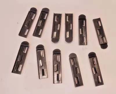 Vintage Lionel Train Track Clips 3 Rail Tubular Track 0 Gauge 11 Pieces • $9.99