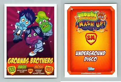 Groanas Brothers - Moshi Monsters Mash Up! Series 2 Topps 2011 Trading Card • $1.23