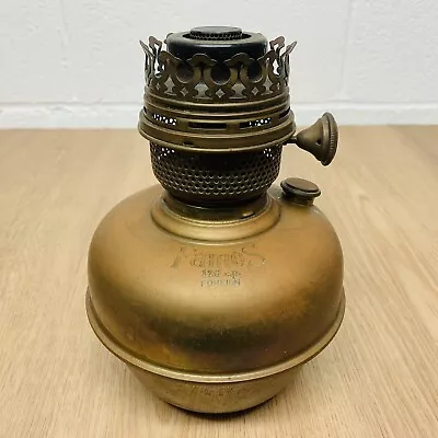 Vintage Famos 120 CP Brass Oil Lamp Base Incomplete & Damaged • £14.95