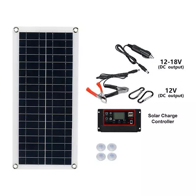 1000W Monocrystalline Solar Panel 12V Kit Off Grid Solar Kit RV Caravan US Fast • $34.67