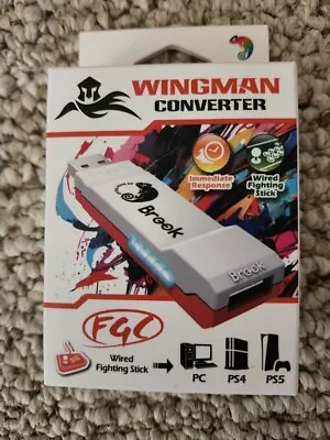 Brook Wingman FGC Arcade Joystick Converter For PS5 Fighting Games SF6 - IN HAND • $48.99