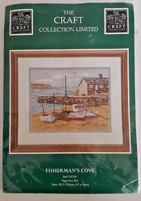 Fisherman's Cove By The Craft CollectionTapestry Kit With Printed Design83334. • £9.99